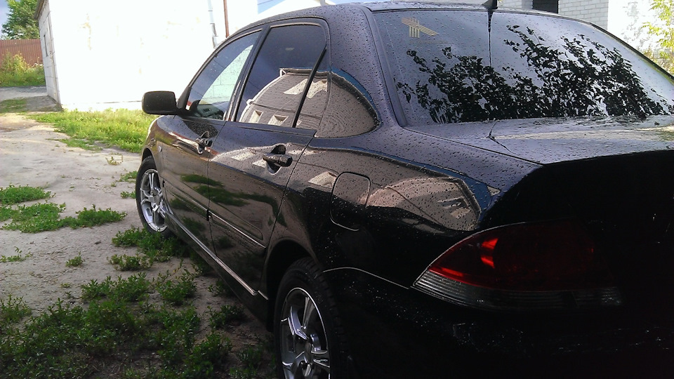 Устранение провисания переднего бампера — Mitsubishi Lancer IX, 1,6 л ...