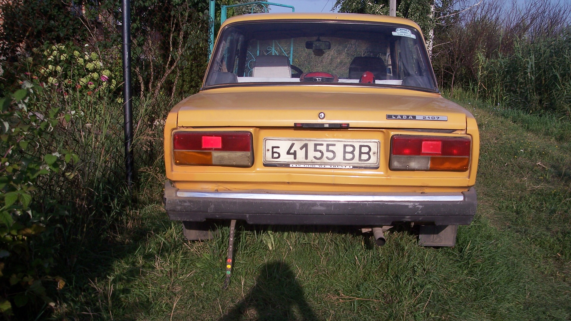 Lada 2107 1.5 бензиновый 1983 | Цвет Охра золотистая на DRIVE2