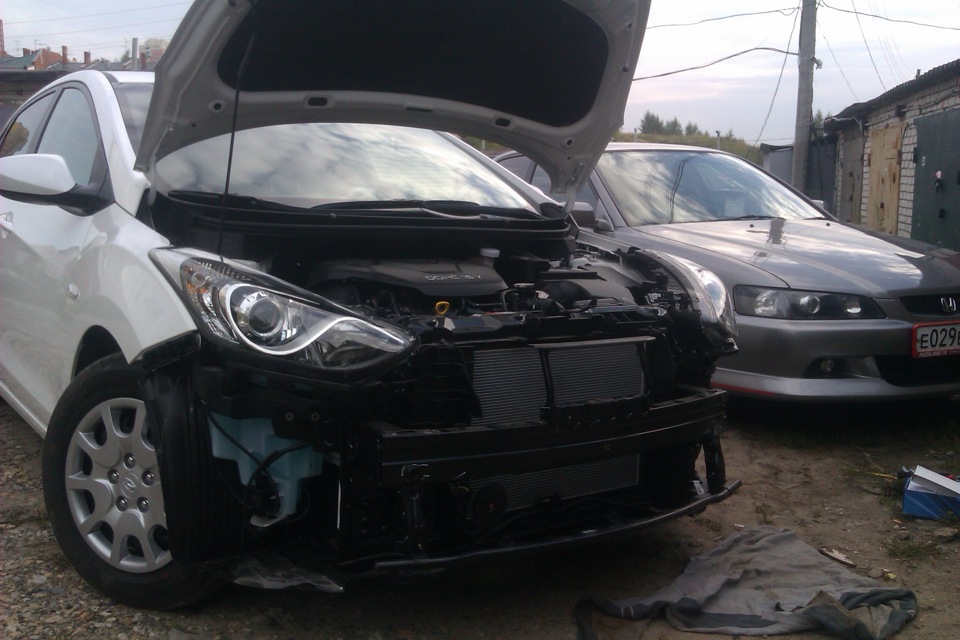 I40 как снять фару Установка ксенона - Hyundai i30 (2G), 1,6 л, 2012 года тюнинг DRIVE2