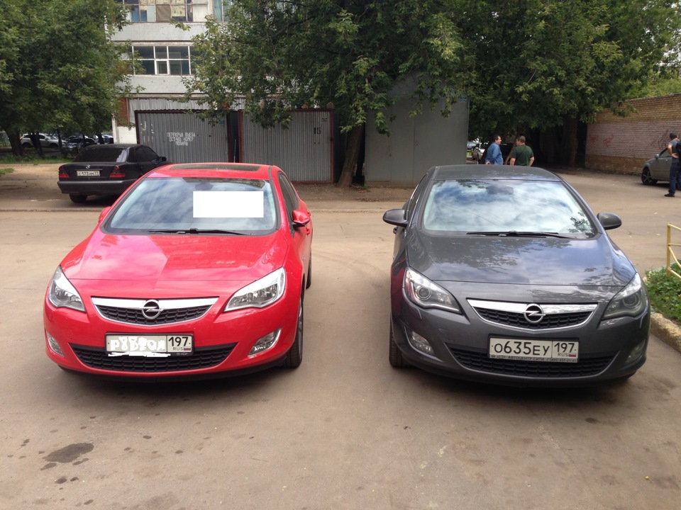 ТАЗ и opel — Opel Astra J