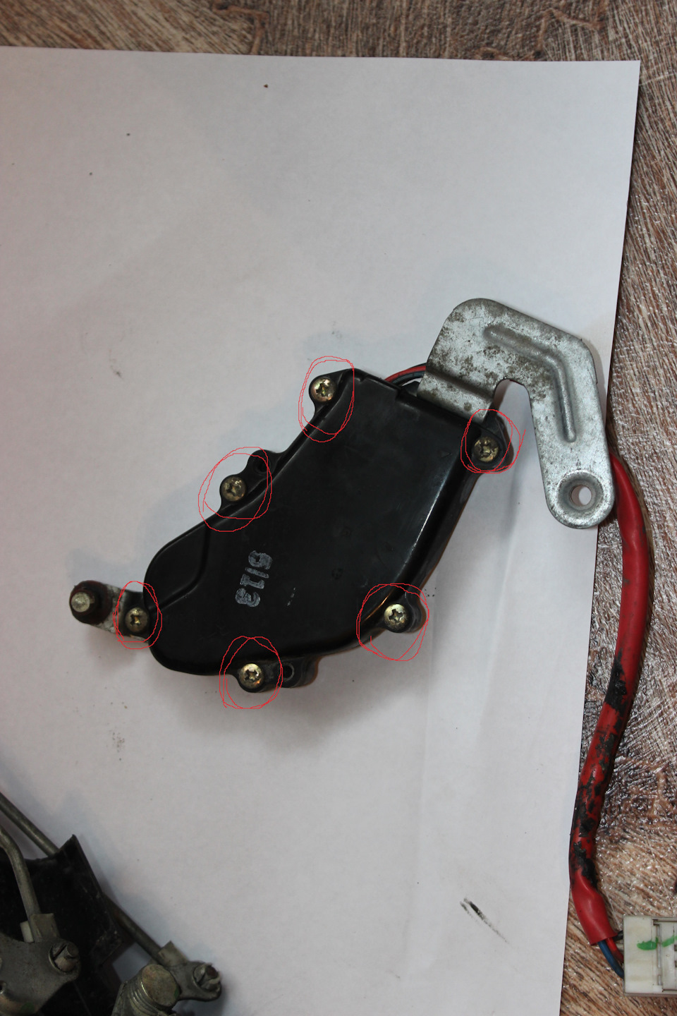 Ремонт электрозамка двери Toyota — Toyota Crown (S150), 3 л, 1995 года ...