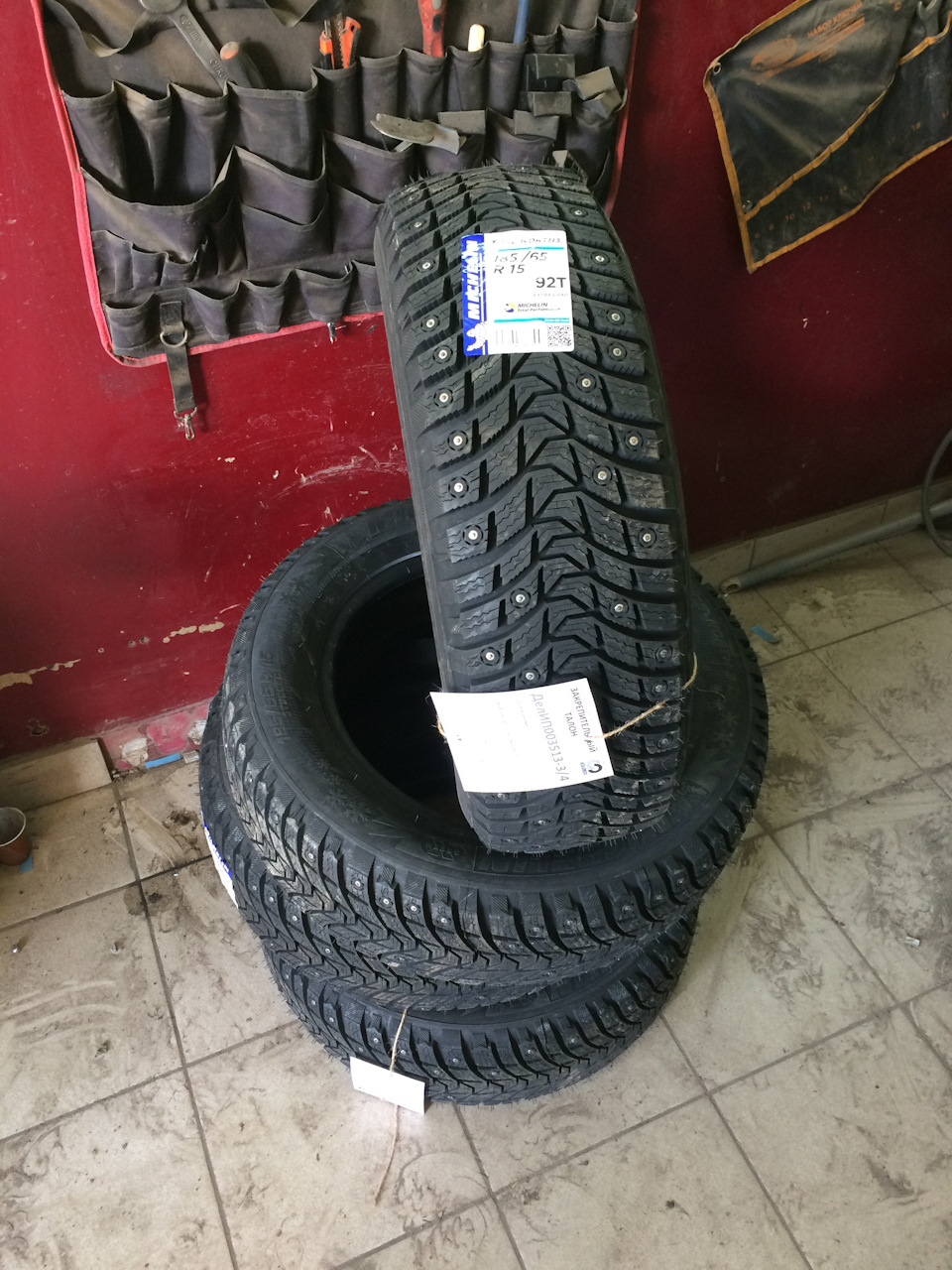 Зимняя резина Michelin X-ice north 3 — KIA Rio (4G), 1,6 л, 2017 года ...