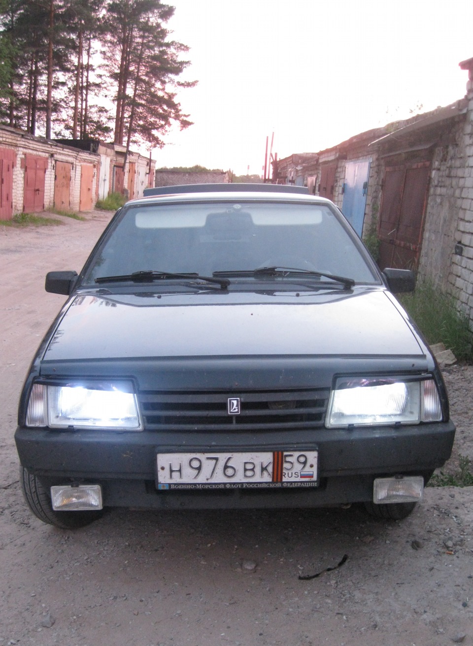 белые поворотники — Lada 21099, 1,5 л, 2004 года | стайлинг | DRIVE2