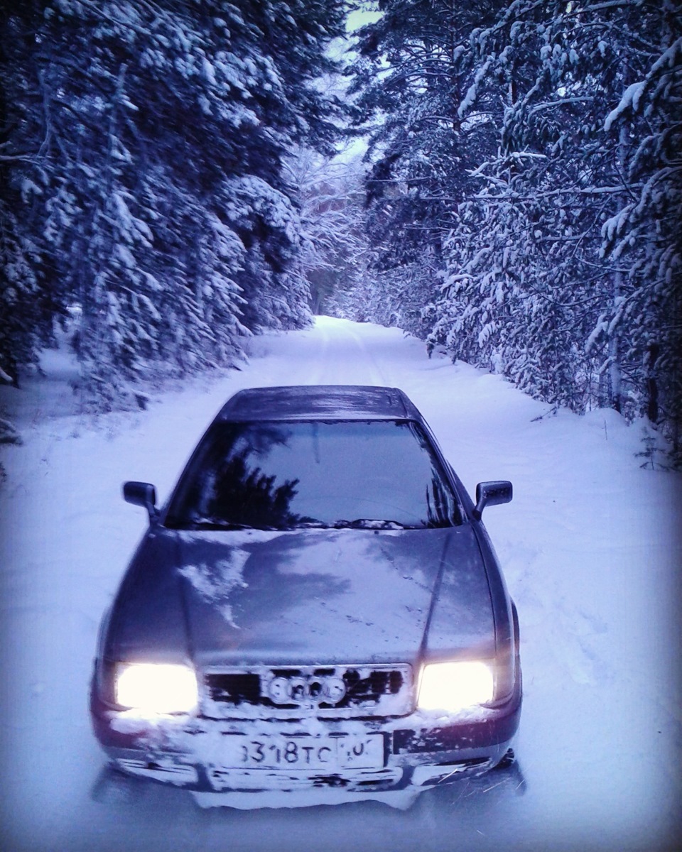 Сигнализация с автозапуском — Audi 80 (B4), 2,8 л, 1993 года | визит на ...
