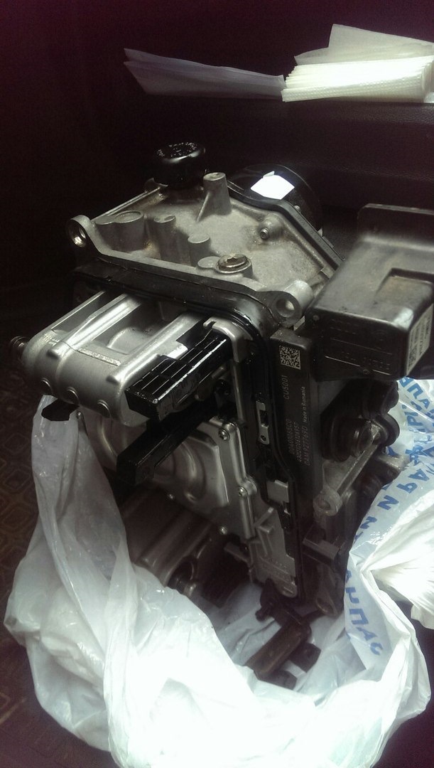 Остатки после замены DSG-7 на DSG-7 свежую — Skoda Superb Mk2, 1,8 л ...