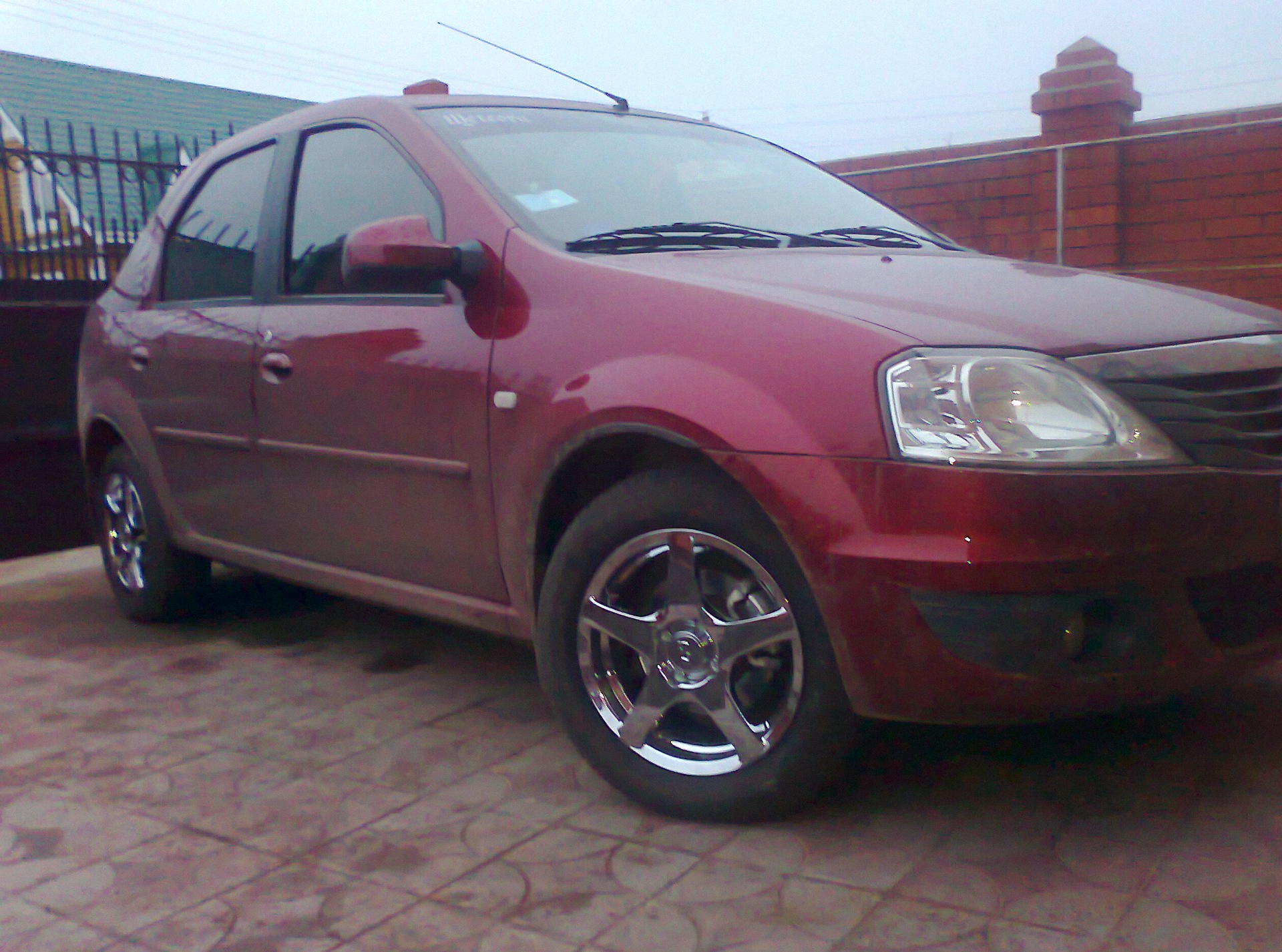 Литьё LS под хром — Renault Logan (1G), 1,6 л, 2010 года | колёсные диски |  DRIVE2