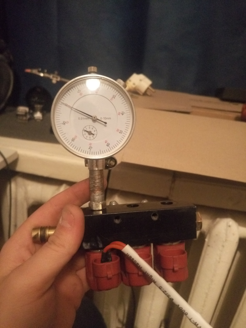 чистка калибровка газовых форсунок ч.2 — Chevrolet Epica, 2,5 л., 2007 ...