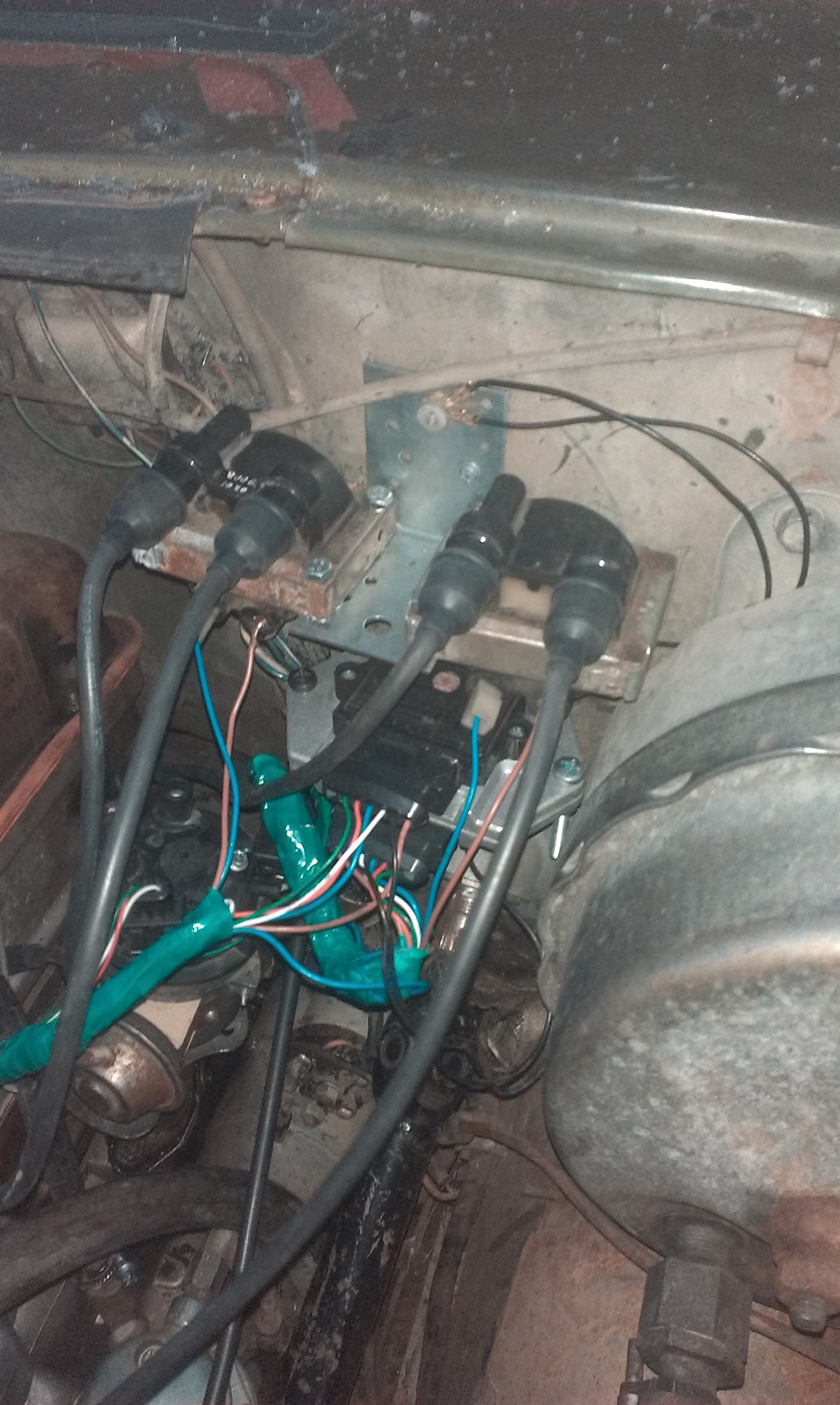 наконец спустя наверно месяца 3 установил подводное зажигание — УАЗ ...