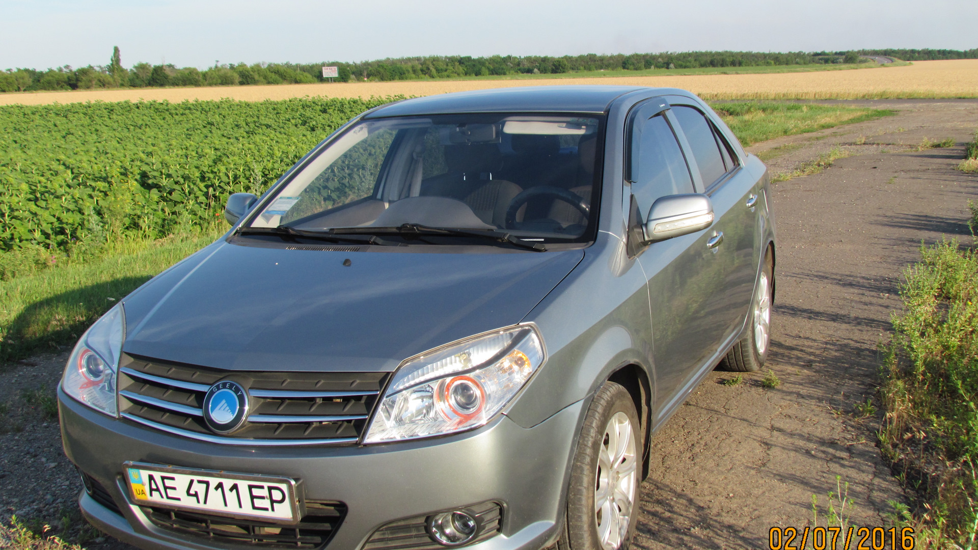 Geely MK 1.5 бензиновый 2011 | серый металлик на DRIVE2