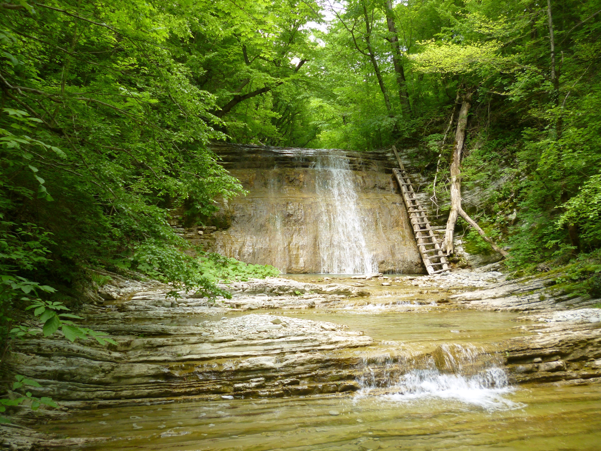 Плесецкие водопады Краснодарский край