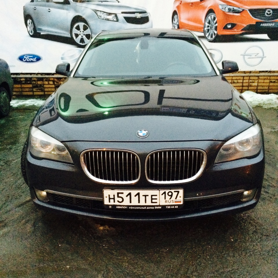 Угнали машинку… — BMW 7 series (F01/02), 4,4 л, 2011 года | другое | DRIVE2