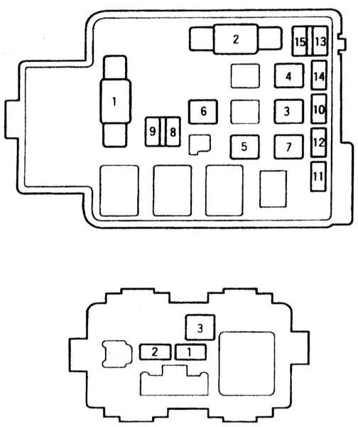 Схема предохранителей хонда интегра