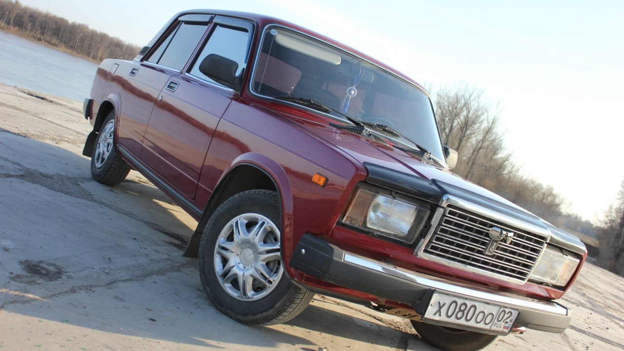 Lada 21074 1.6 бензиновый 2006 | Вишневая на DRIVE2