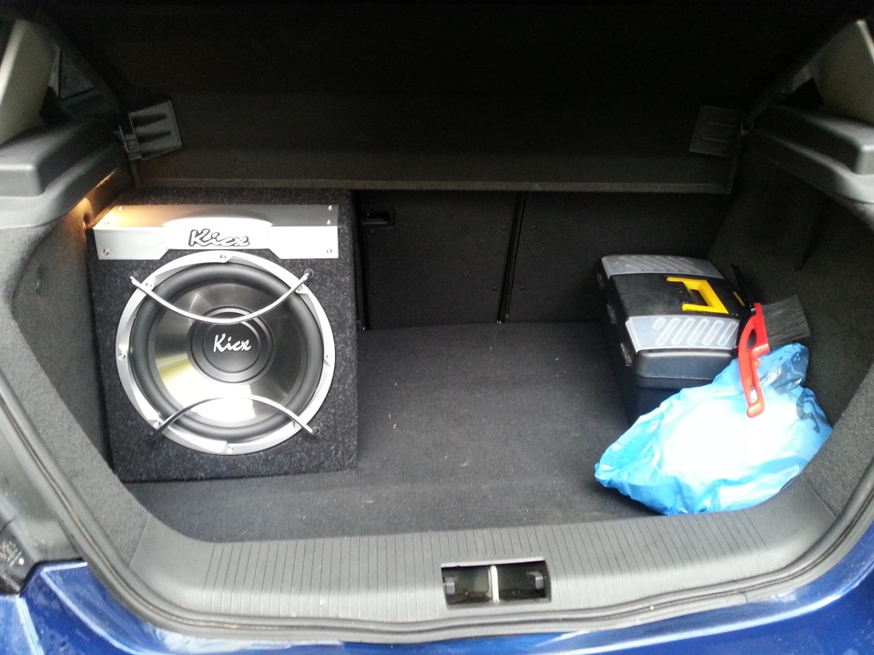 Opel Astra h универсал stels Subwoofer