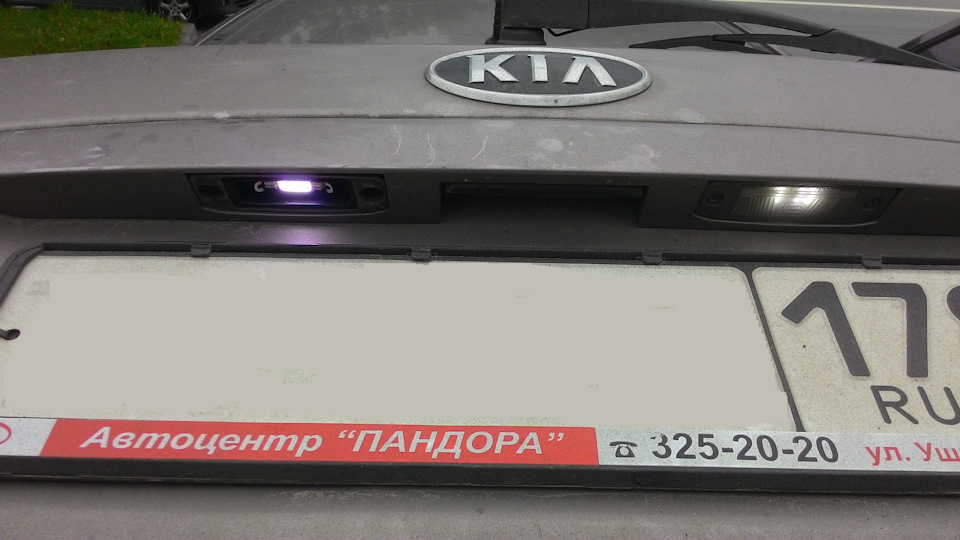 Лампочки в подсветку номера — DRIVE2