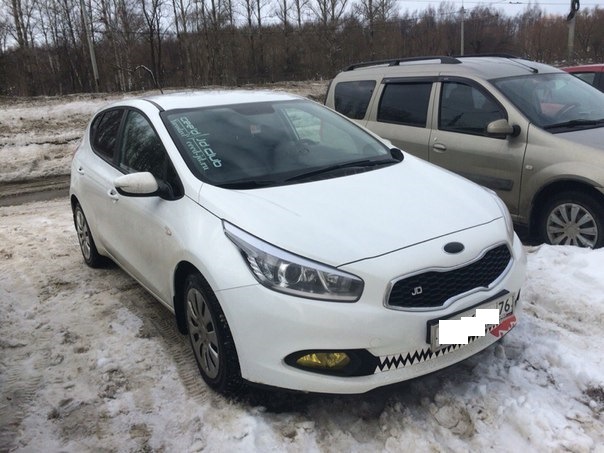 Пройдено т.о и пару фото! — KIA Ceed (2G), 1,6 л, 2014 года | тюнинг ...