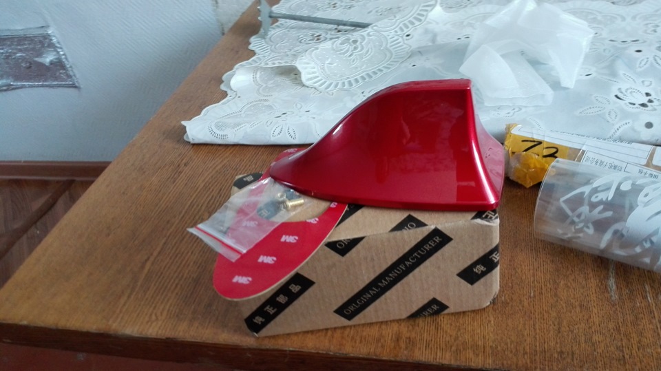 Плавник вместо антенны and 2 лошадиные силы))) — Mitsubishi Lancer X, 1 ...