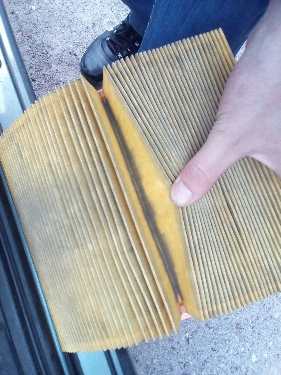 Замена воздушного фильтра — Lada 2114, 1,6 л, 2008 года | плановое ТО ...