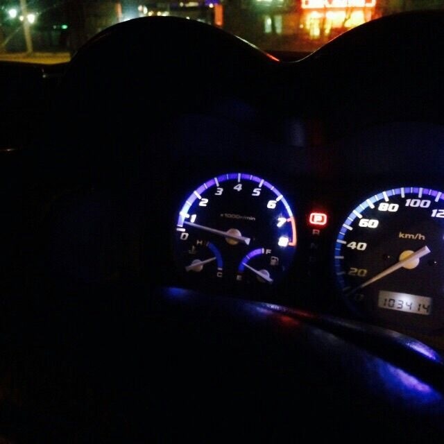 Новый спидометр + установка диодов — Honda HR-V (1G), 1,6 л, 1999 года ...
