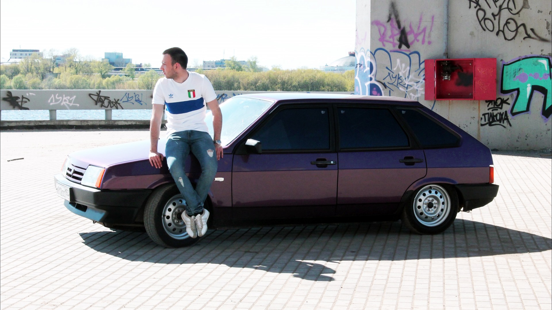 Lada 21093 бензиновый 1997 | Цвета Аметист на DRIVE2