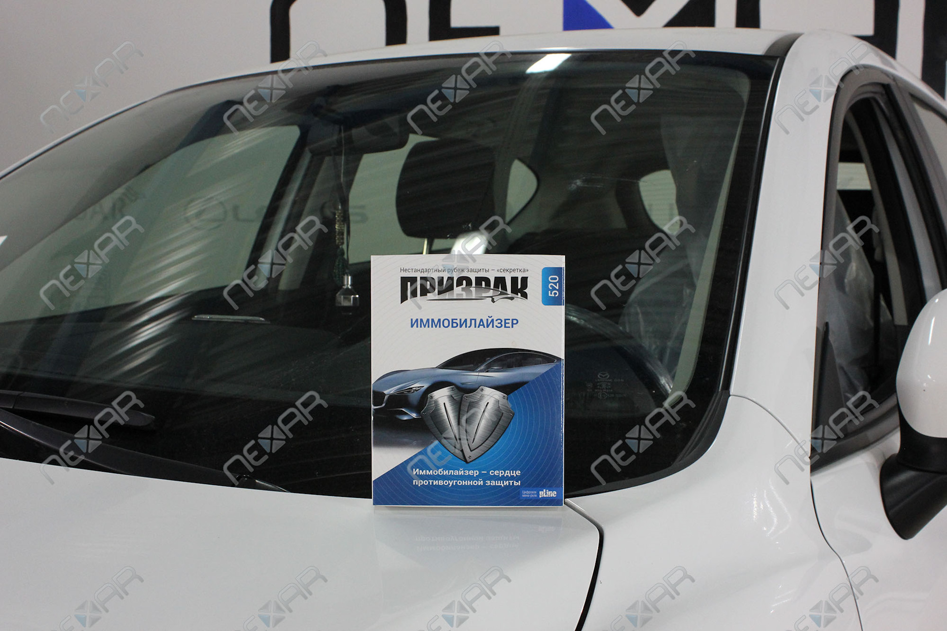 MAZDA CX-5 2014: установка иммобилайзера ПРИЗРАК 520, замка капота ...