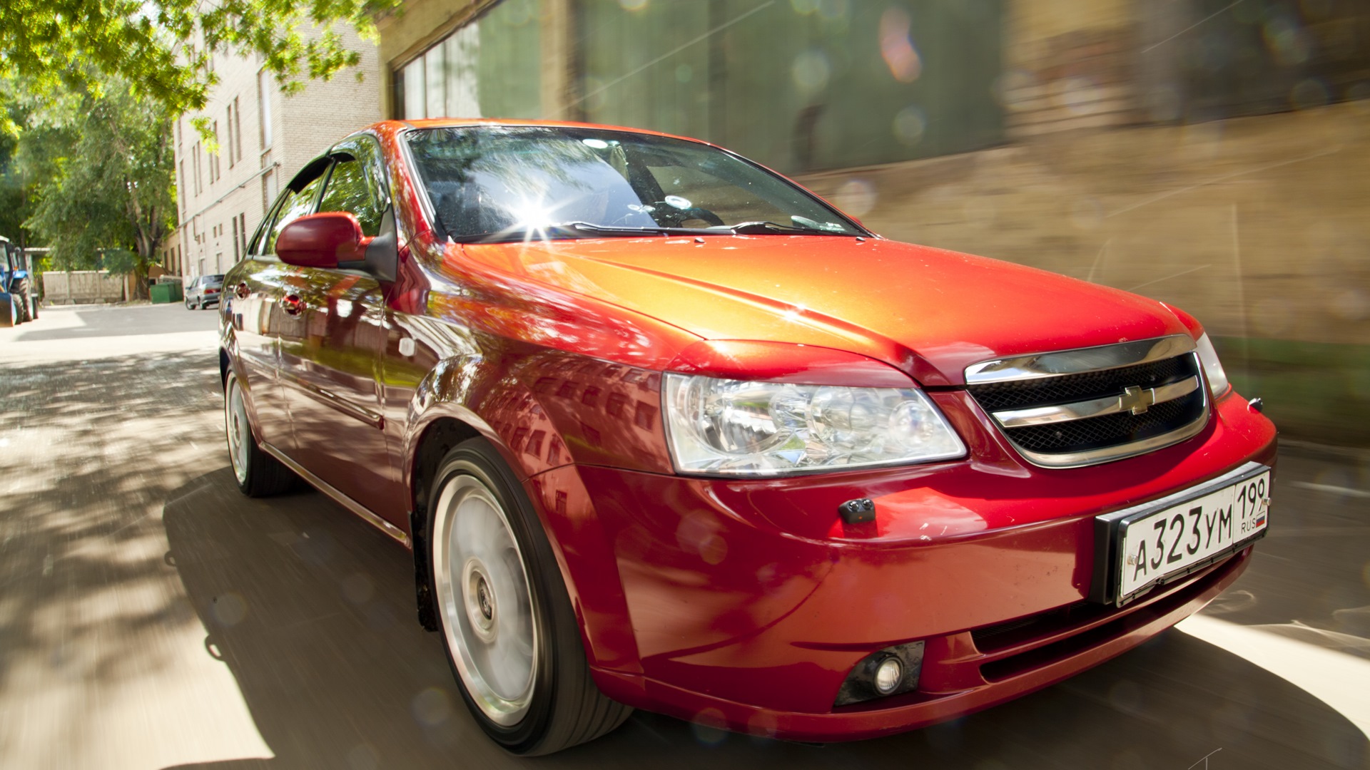 Chevrolet Lacetti Red