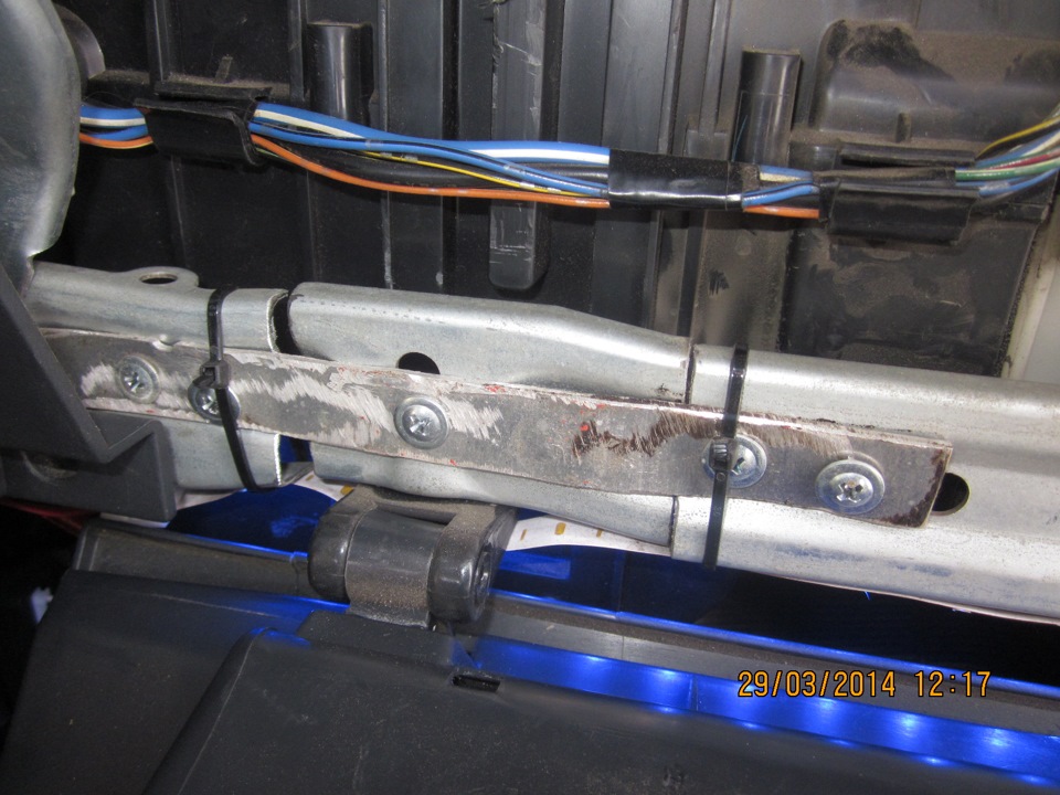 Пришло время ставить салонный фильтр. — Honda CR-V (RD1, RD2), 2 л ...