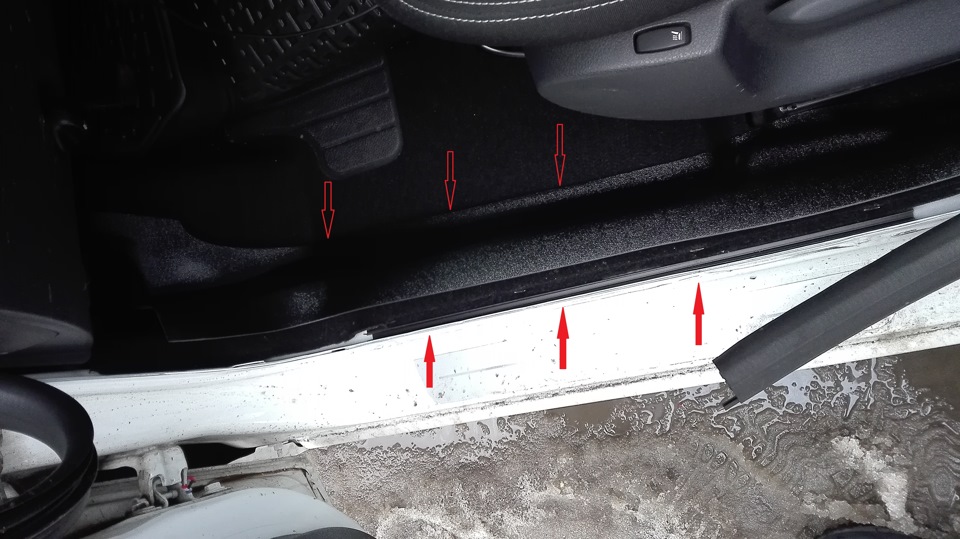 Защита салона от грязи — УСТАНОВЛЕНО! =) — Renault Sandero 2G, 1,6 л ...