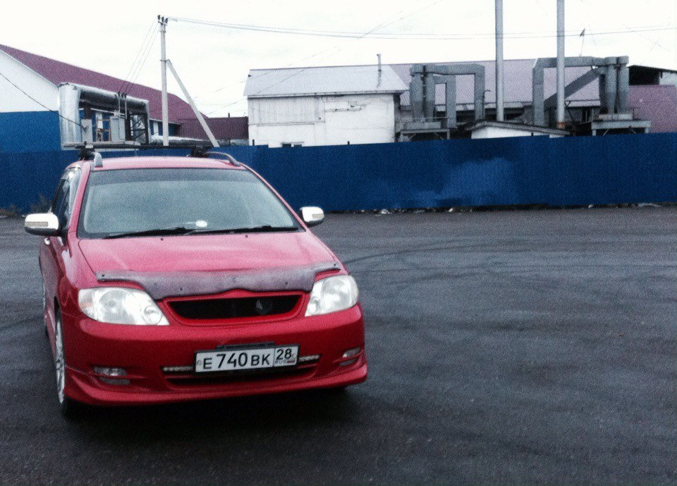 Фотосет 1 — Toyota Corolla Fielder (E120), 1,5 л, 2004 года ...