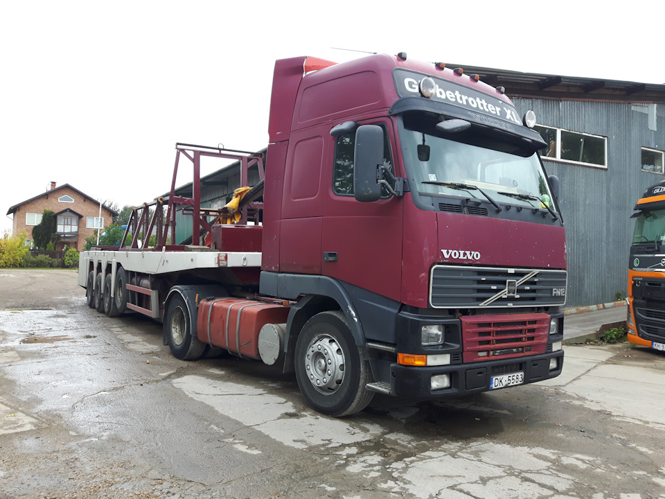 Прибыл хлам и остатки ДТП, 29.09.2016 — VOLVO FH12, 1,2 л, 1998 года ...
