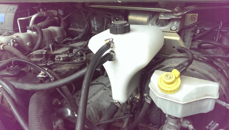 Замена расширительного бачка на УАЗ ПАТРИОТ 2015 — УАЗ Patriot, 2,7 л ...