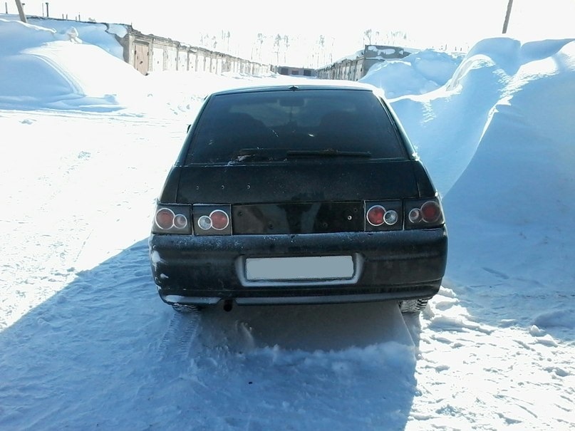 Задние фонари — Lada 21124, 1,6 л, 2008 года | тюнинг | DRIVE2