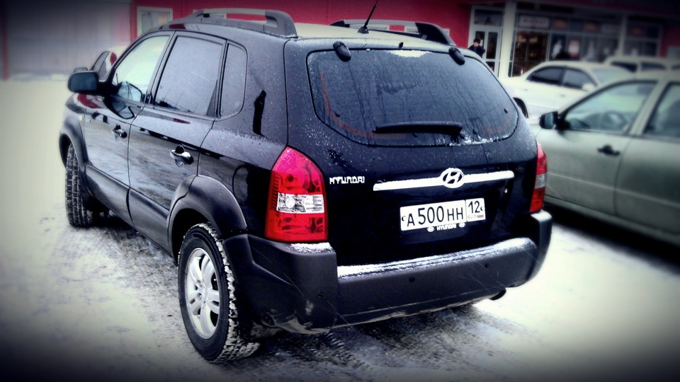 Наконец то заехал в сервис — Hyundai Tucson (JM), 2 л, 2005 года ...