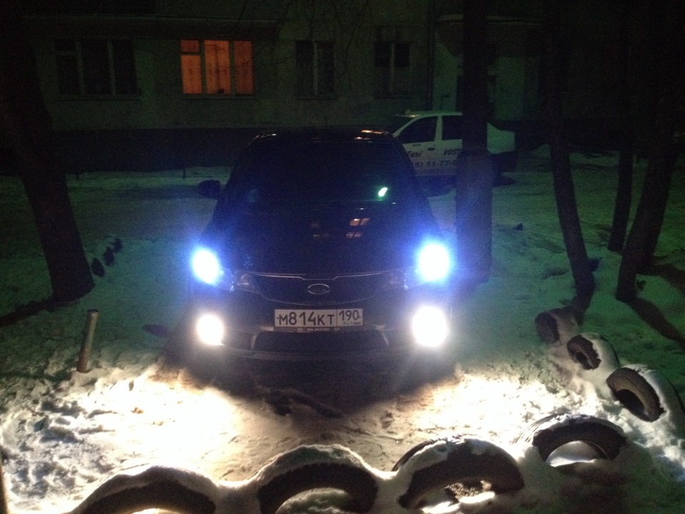 Поменял поворотники с габаритами местами спереди. — KIA Cerato (2G), 1 ...