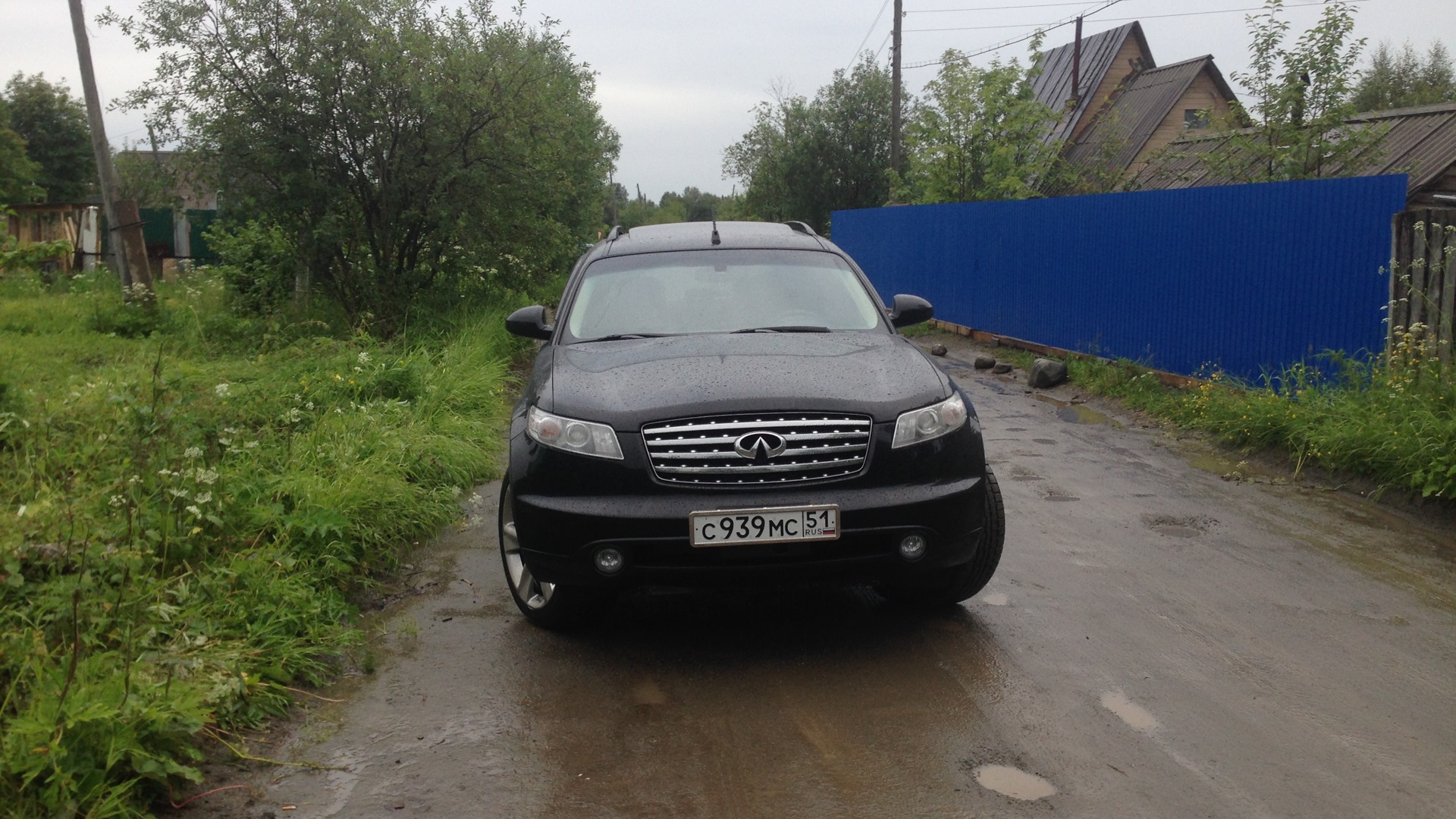 Infiniti FX (2G) 3.5 бензиновый 2008 | Чернее черного на DRIVE2