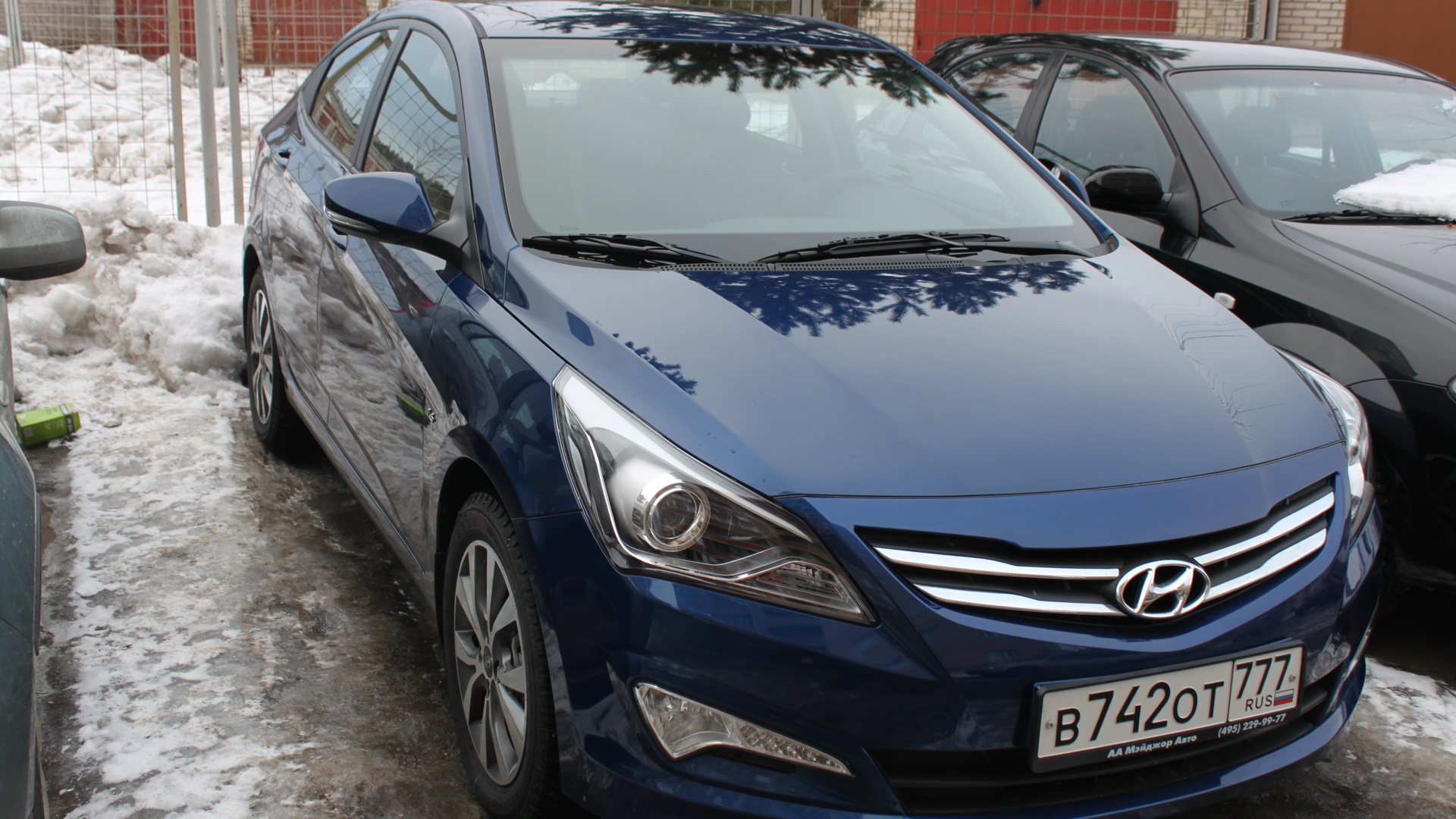 Hyundai Solaris 1.6 бензиновый 2015 | BLUE OCEAN на DRIVE2