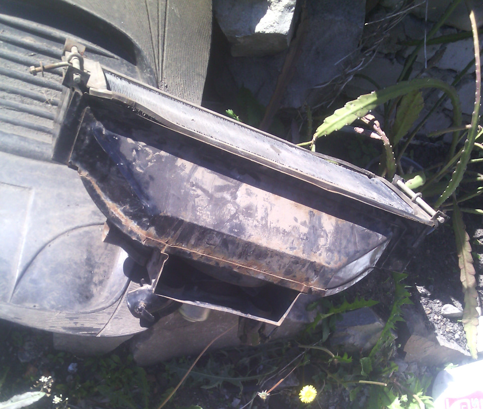 Реставрация корпуса отопителя и \"корзинки\" аккумулятора — УАЗ 3159, 2,7 ...