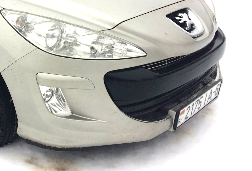 Заглушка на зиму и вода в пороге — Peugeot 308 (1G), 1,6 л, 2009 года ...