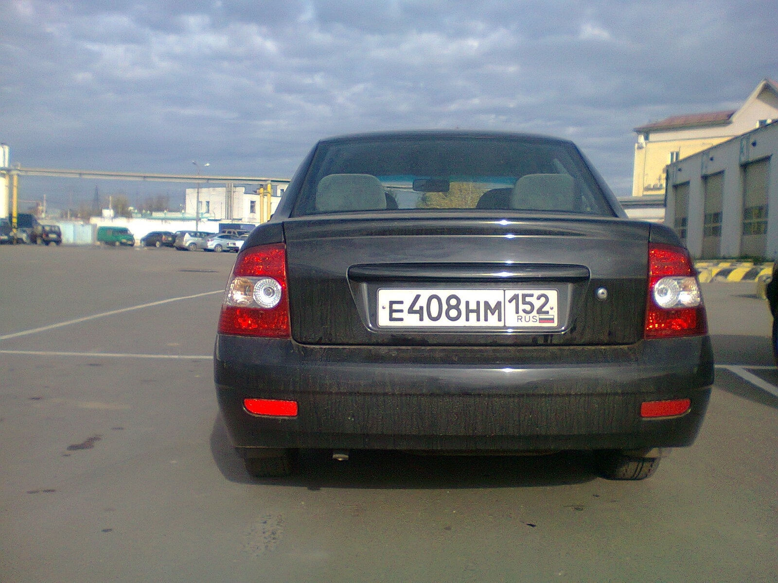 Шашки на голо, или сабли в цвет машины:) — Lada Приора седан, 1,6 л, 2008  года | фотография | DRIVE2