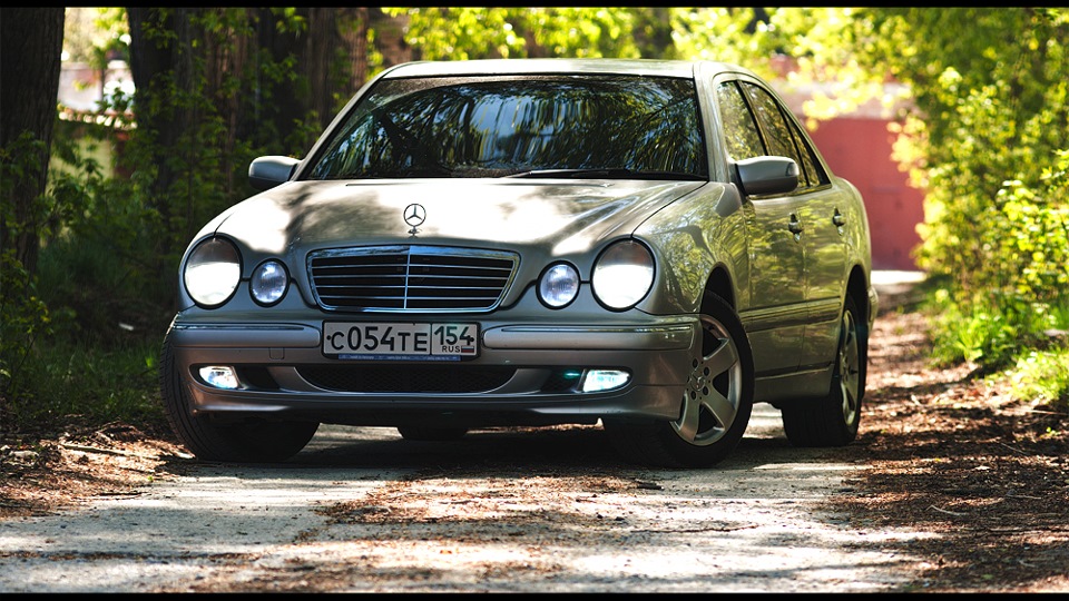 А ничего не случилось! — Mercedes-Benz E-Class (W210), 2,8 л, 2000 года ...