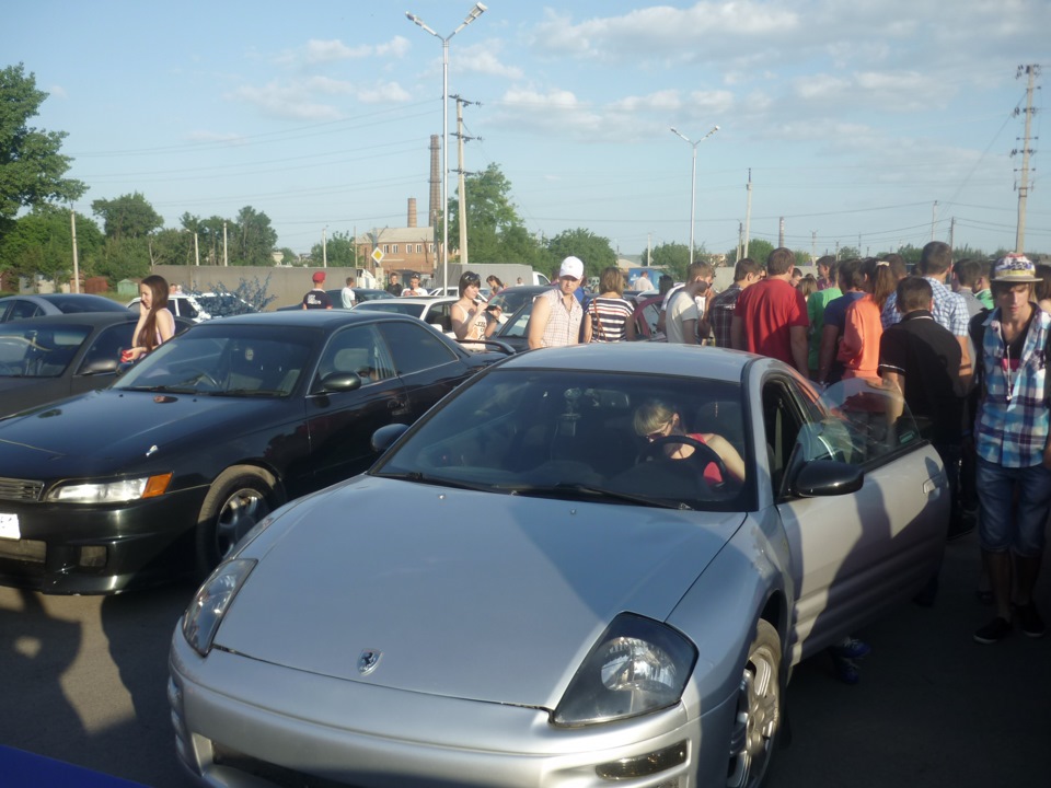 форсаж 6 — Mitsubishi Eclipse (3G), 3 л., 2001 года | встреча | DRIVE2