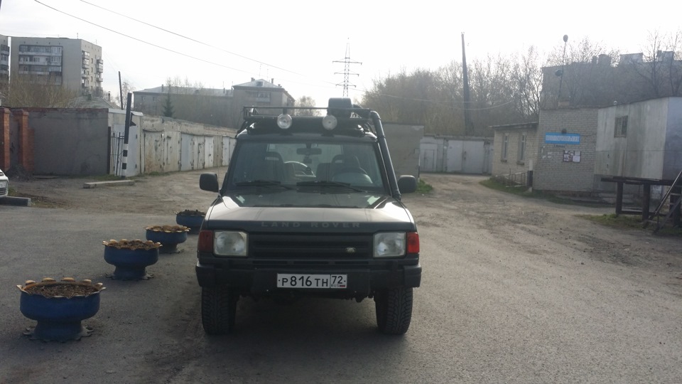 В Челябинск за Экспидиционным багажником. — Land Rover Discovery I, 3,9 ...