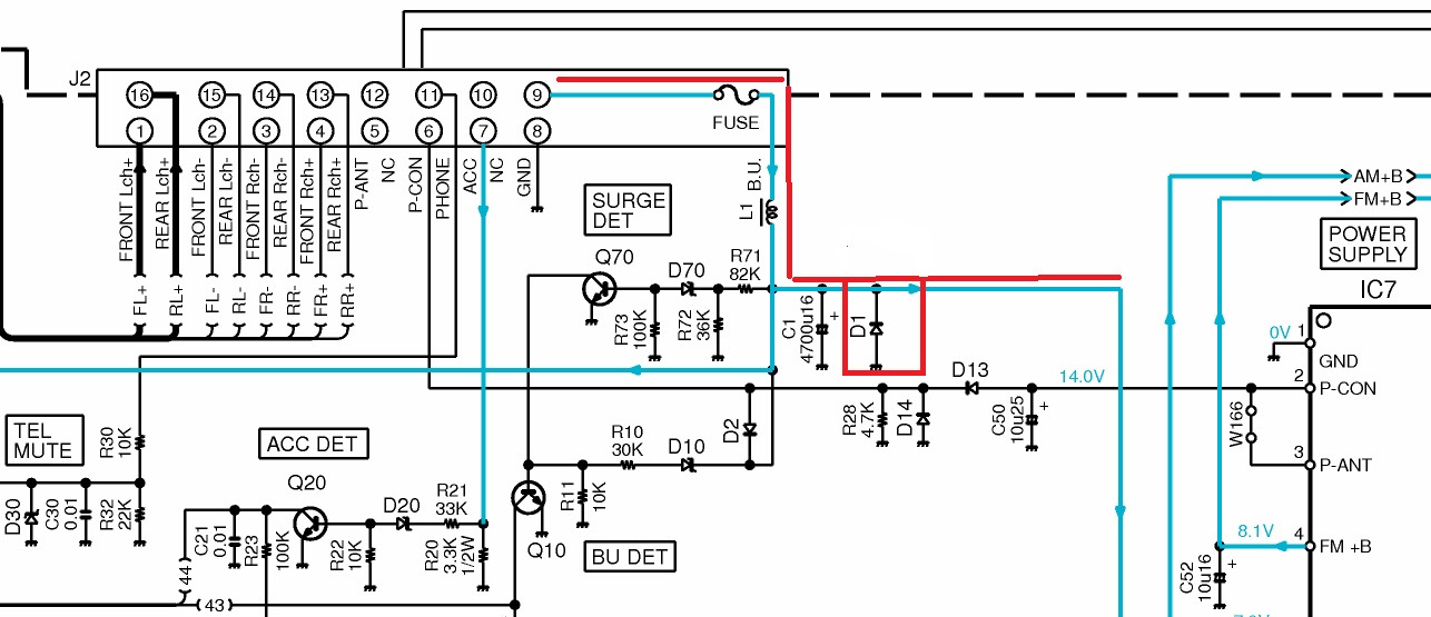 Kenwood bt305 схема подключения