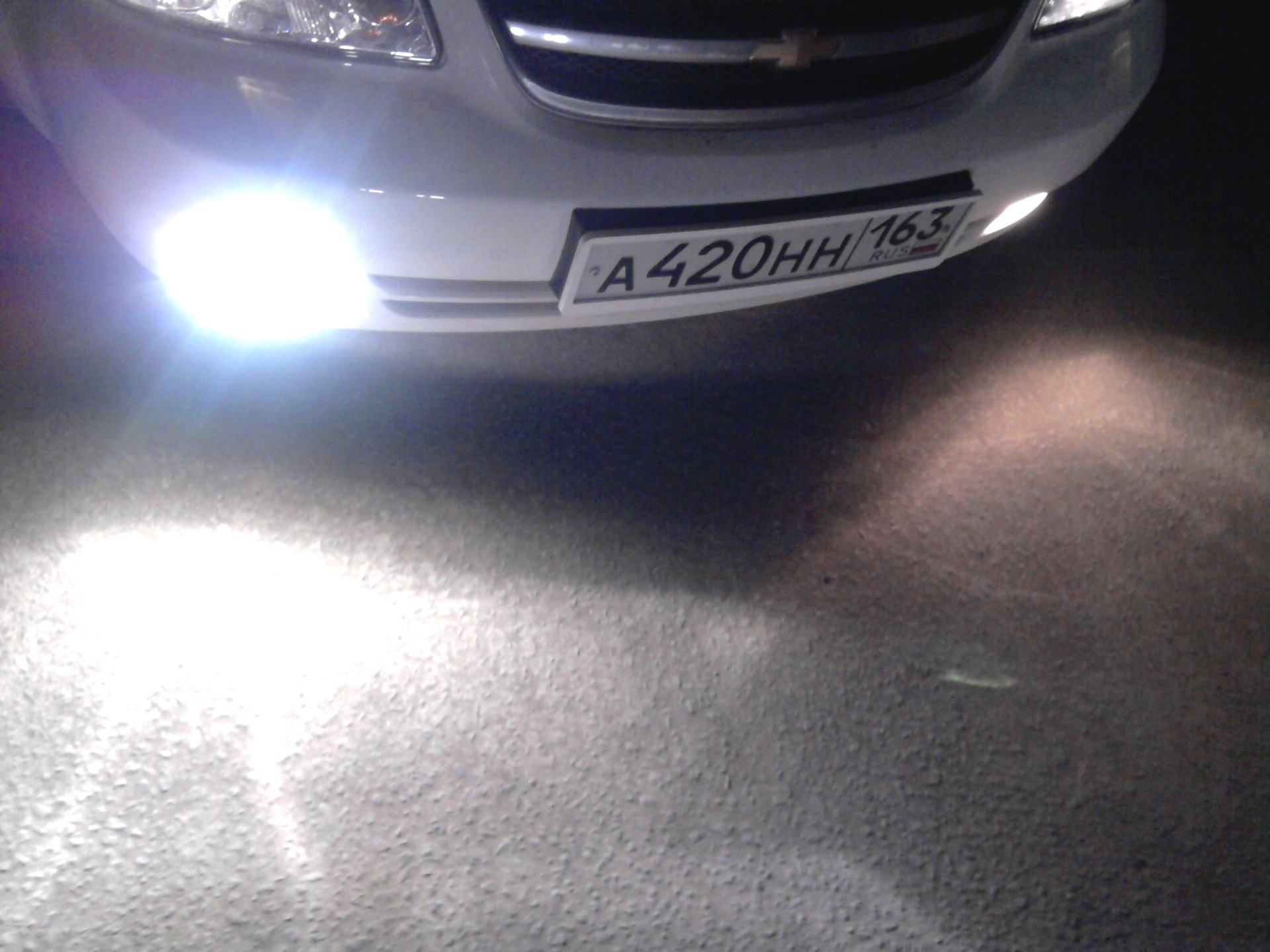 Разница ксенона и галогена! — Chevrolet Lacetti Sedan, 1,6 л, 2008 года ...