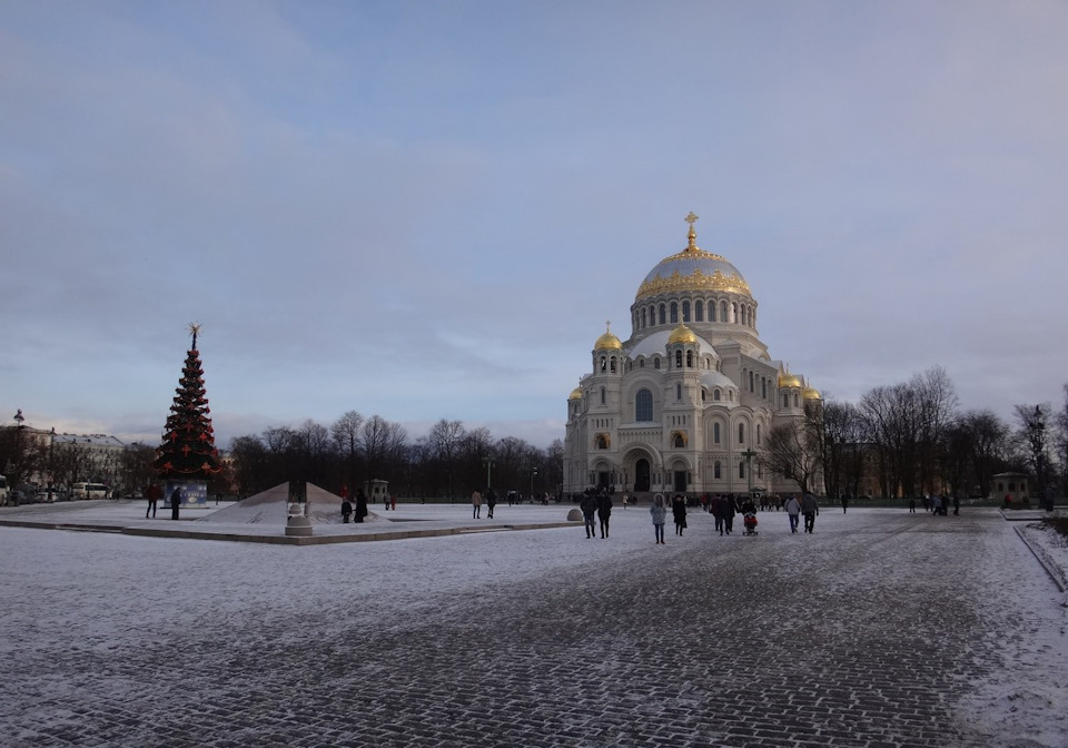 Кронштадт морской собор зима