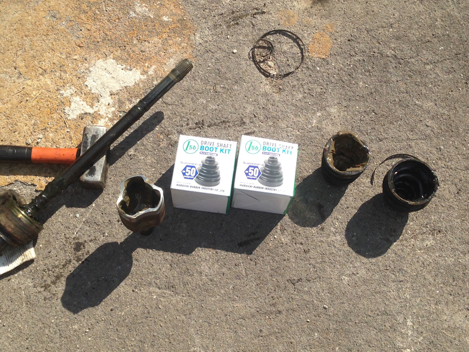 Замена пыльников шруса и замена масла мкпп — KIA Spectra, 1,6 л, 2007 ...