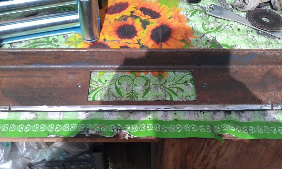 Силовой бампер.Начало… — УАЗ 452, 2,4 л, 1977 года | тюнинг | DRIVE2