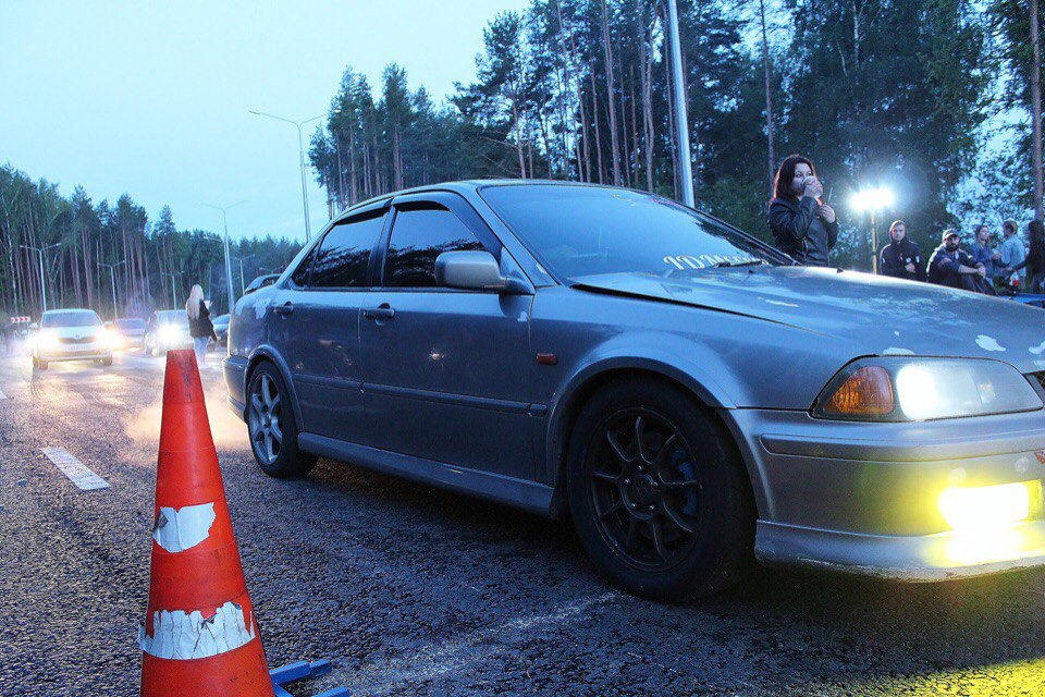 Зеркало заднего вида — Honda Torneo, 2,3 л, 1997 года | запчасти | DRIVE2