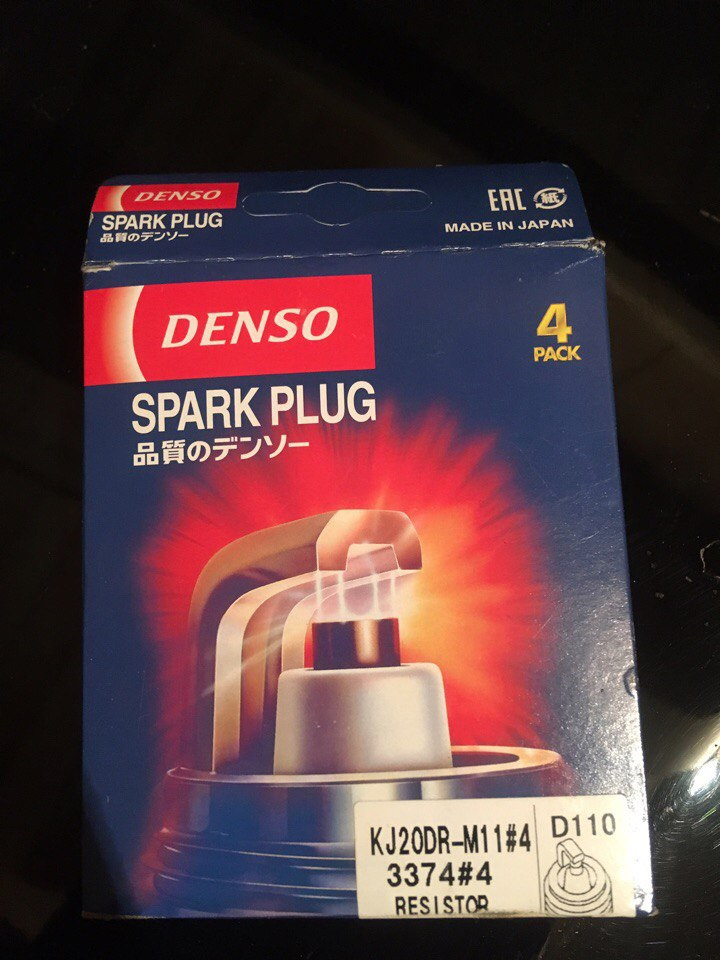 KJ20DRM11 Свеча зажигания DENSO | Запчасти на DRIVE2