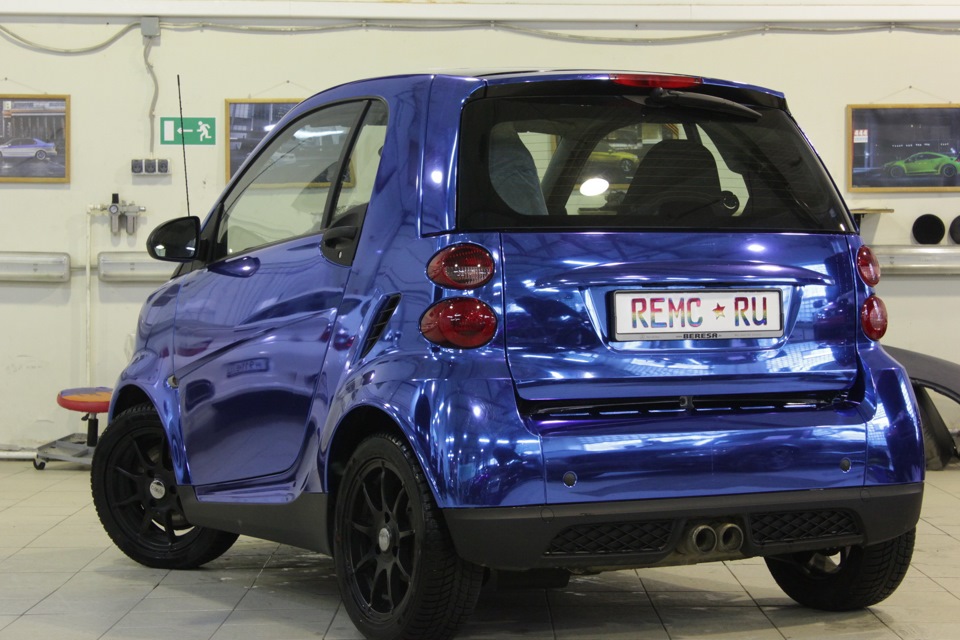 Smart Fortwo синий